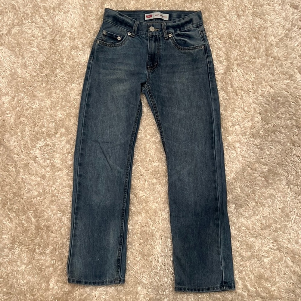 Levi’s 505 denim jeans 10 slim 23 waist 25 length